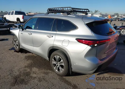 2021 Toyota Highlander Hybrid Xle из США, поврежденный, VIN 5TDHBRCH4MS521454